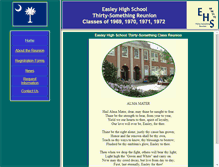 Tablet Screenshot of easleyhighschoolreunion.upstate-sc.net
